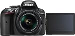 Nikon D5300 DSLR Camera with AF-P DX NIKKOR 18-55mm f/3.5-5.6G VR Lens (Black)