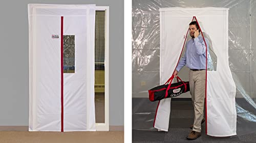 Zipwall Zipdoor Zdm Magnetic Door Kit, 1 Pack, White #TOP3