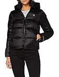  Calvin Klein Jeans Damen Mw Shiny Puffer Jacke, Black, XS