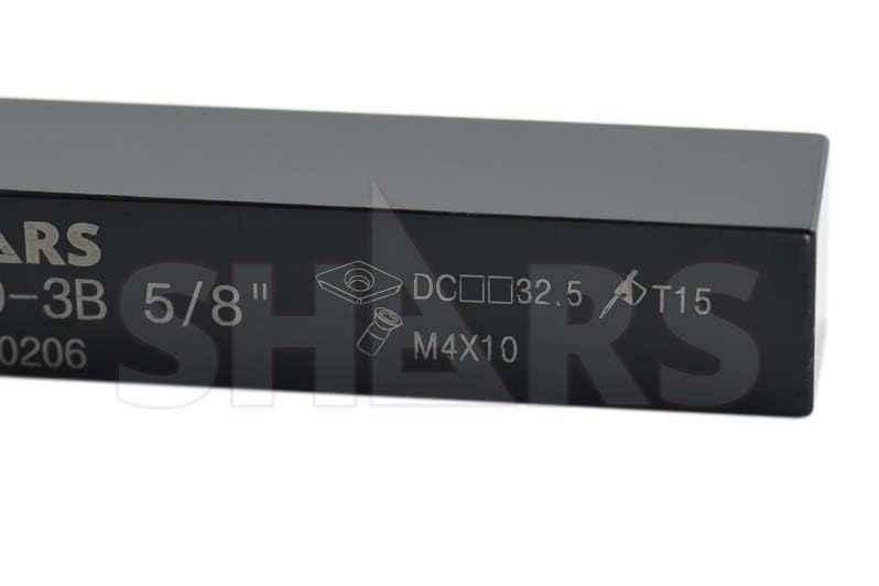 SHARS 5/8" RH SDJC Small Screw Lock Positive Insert Tool Holder DCMT 404-1835 P]