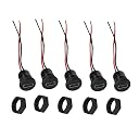ERH India 5 Pcs Type C Female USB Panel Mount Socket Connector with Wire for DIY Projects and Electronic Circuit PCB gallery image