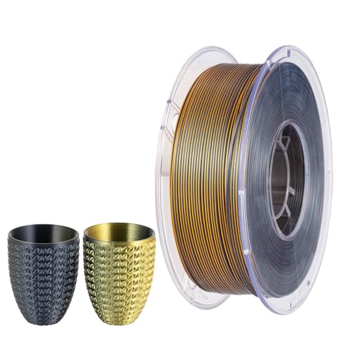 Filament CC3D PLA Złoty Dwukolorowy Jedwabny (GOLD DUAL SILK)