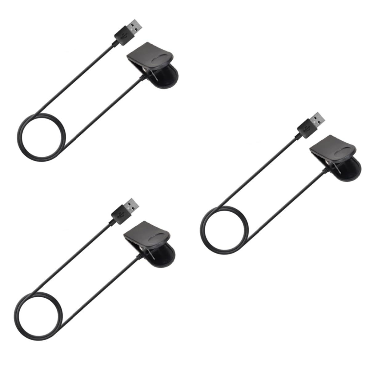 DOITOOL 3stücke Multi-funktions-ladegerät Für Hr Smartwatch Robuster Ladeclip Mit Kabel Für Schnelles Und Stabiles Aufladen Für Büro Und Reisen