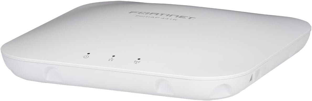 Fortinet FortiAP 441K, angled view showing sleek design