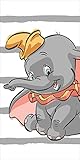 Größe: 70x140 cm Jerry Fabrics Disney Dumbo Duschtuch Strandtuch Badetuch 70 x 140 cm