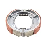 GZYF 1 pz Ganasce freno posteriori in alluminio + attrito per CN 250 H/J/L/M/P/R Helix 87-98 R