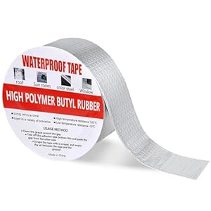 Wordmouk Wasserdichtes Butylband 5cm x 5m