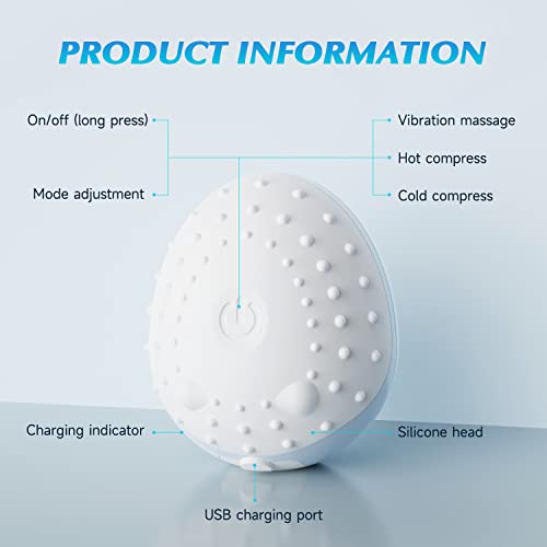 Tuuthwt Eye Massager With Heat And Cooling,Vibration Massager For Adults And Kids,Relax Eye Strain,Reduce Dark Circles,Dry Eyes,Eliminate Eye Puffiness,Improve Sleep,Birthday Gifts Delay Eye Aging #TOP6