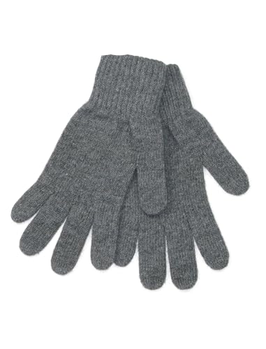 Guantes de lana para hombre LOVARZI de invierno en color negro