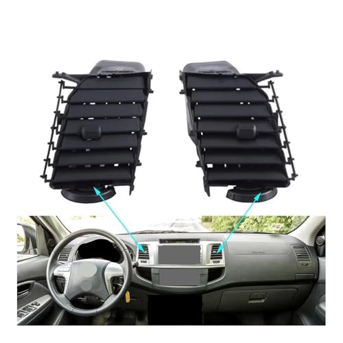 Grilla aire acondicionado coche para renovar la salida de ventilación frontal de tu Hilux 2004-2015 2