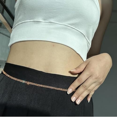 Image of Vama Fashions kamarbandh western hip waist Belly chain ottiyanam aranjanam for lehanga kamarpatta for women