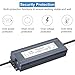 LLTOP 48v DC Power Supply 300w 6.25A Waterproof AC110v/120v to 48vdc Converter Constant Voltage Outdoor Transformer for Pump Humidifier LED Lights