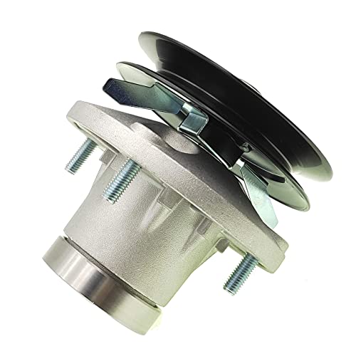 Q&P Am108925 Spindle Assembly With Pulley Bracket Replace John Deere Am108925 285-231 Oregon 82-332 Am12226 #TOP2