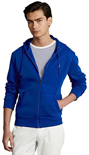 Image of POLO RALPH LAUREN mens Double-knit Full Zip Hoodie