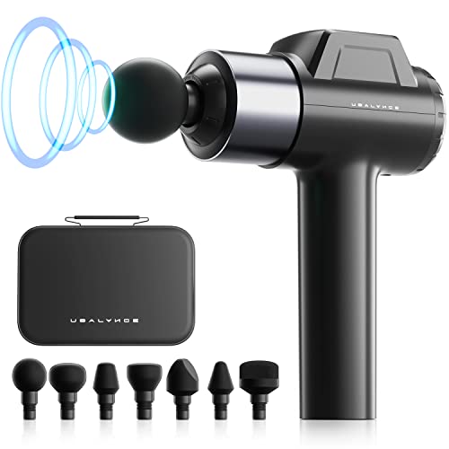 UBALANCE Professional Deep Tissue Muscle Massage Gun - Portable Percussion Massager for Athletes and Sports Enthusiasts - Back Massager for Pain Relief, Relaxation, and Recovery