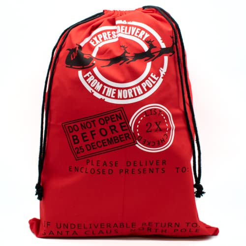 TRIXES Red Santa Sack – Gift Wrapping Made Easy TRIXES Red Santa Sack – Gift Wrapping Made Easy