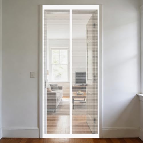 Moustiquaire sans perçage pour bloquer les insectes de grande porte - 2