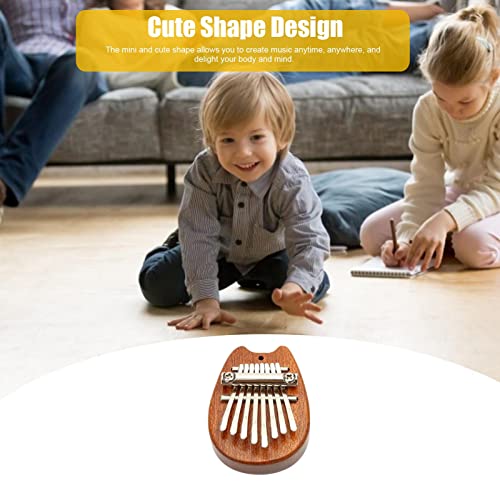 Teckey Kalimba Thumb Piano, Portable Mini Flat Board Kalimba, Acajou en Bois Fait Main Mbira Finger Piano Instrument de… - Les Beatles, Paul McCartney, John Lennon, RIngo Starr, George Harrison Teckey Kalimba Thumb Piano, Portable Mini Flat Board Kalimba, Acajou en Bois Fait Main Mbira Finger Piano Instrument de… – Image 5
