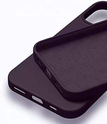 Coque silicone liquide iPhone 14 Pro Max rose avec protection écran et objectif - 6
