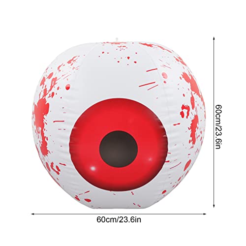 Lampe globe oculaire gonflable 2 pièces au design soigné et 12 variations LED