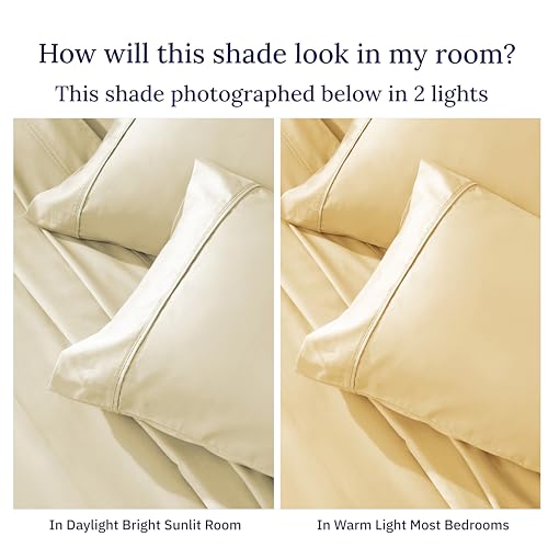 image for California Design Den Twin XL Sheet Sets - 400 Thread Count Sateen, 10