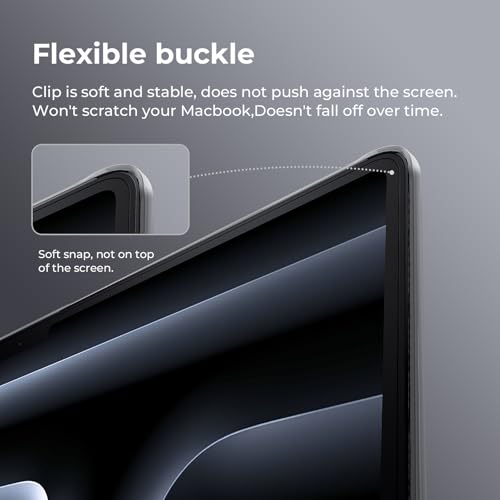 BlueSwan Case compatible for Macbook Pro 13 inch M2 M1 A2338 A2251 A2289 A2159 A1989 A1706 A1708, Released in 2022-2017, Matte Anti-fingerprint Case PP Protective Cover Shell, Frosted Black - Image 4