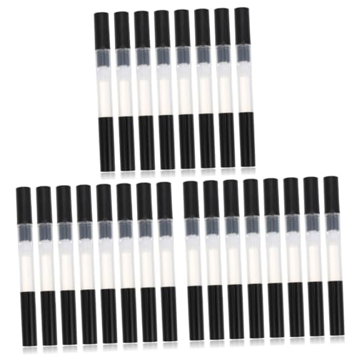 HAPINARY 24 Piezas De Esmalte De Uñas Bolígrafo Giratorio Suministro De Manicura Tubos De Brillo De Base De Brillo De Pluma De Aceite para Cutículas Máscara Botella De
