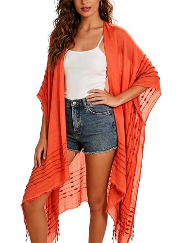 Image of Breezy Lane Kimonos for Women Swimsuit Coverups Beach Cover Up Swimwear Cardigan Summer
