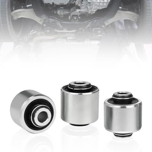 540-168 Rear Suspension Knuckle Bushing Kit - 3PCS Compatible with 2014 2015 2016 2017 2018 Jeep Cherokee, Rear Arm Knuckle Bushing Replaces OEM # 5090070AC, 5090070AD, 5090070AE