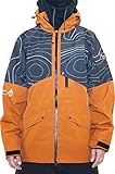 Phieres PH1 - Snowboardjacke Herren Gr??e L in Orange/Schwarz