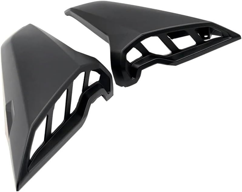 Motorcycle Side Wind Wing for MT-09 FZ-09 2017 2018 2019 2020 Motorcycle Carbon Fiber Gas Tank Side Fairing Air Intake Cover Panel(Grey)