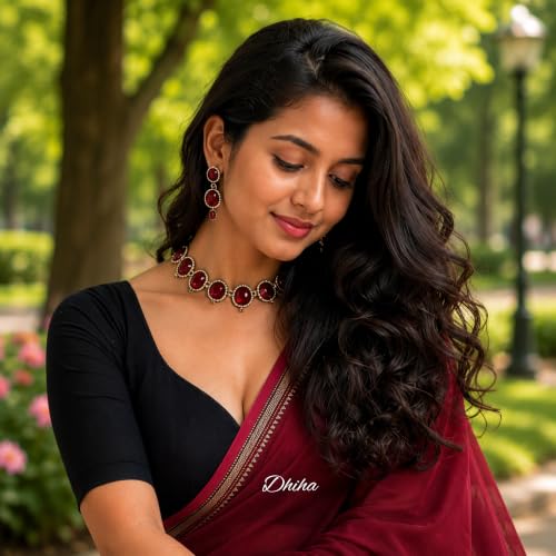 Image of Narayanpet Pure Cotton Avani Border Saree for Women with Running Blouse | Tassels | Traditional Woven Solid Design | Handloom Weave