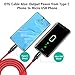 AGVEE 2 Pack 1ft USB-C to Micro USB Cable, Gold Plated End Tips, Braided Charger Data Sync Cord Charging Adapter for Micro USB Devices, PS4, Kindle, Android Phone, Red