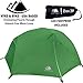 Hyke & Byke Zion Hiking & Backpacking Tent - 3 Season Ultralight, Waterproof Tent for Camping w/Rain Fly and Footprint - 2 Person - Forest Green