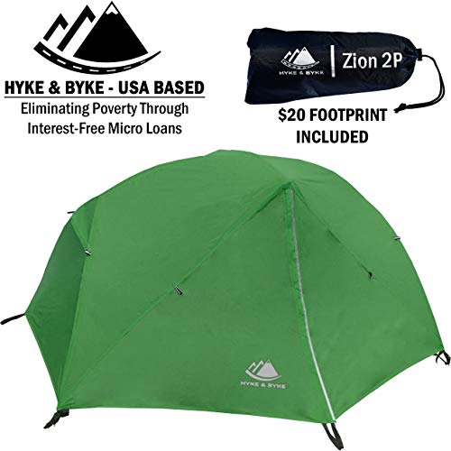 Hyke & Byke Zion 1 and 2 Person Tent