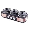 FAZRPIP Tower Three Pot Slow Cooker, Warmer En Buffet Server, Liter Kookpotten, Voor Keukenfeestje Met Buffet Catering