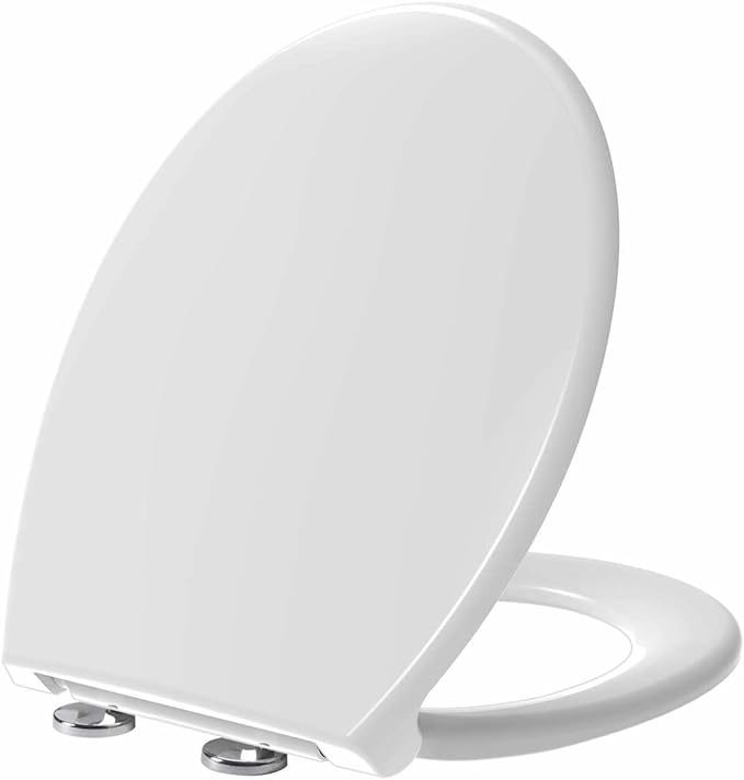 Mass Dynamic Soft Close Toilet Seat, Quick Release Toilet Seat for Easy