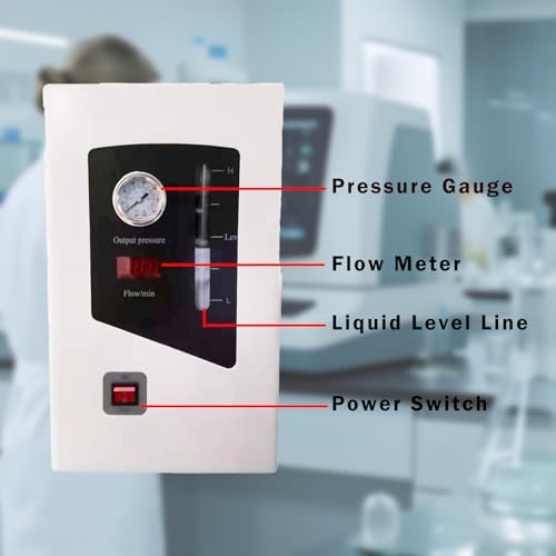 JARYANNIX Electrolysis High Purity Hydrogen Generator, 0-300ml/min Output Flow, Lab - Use Hydrogen Production Device 110V - Thumbnail 4