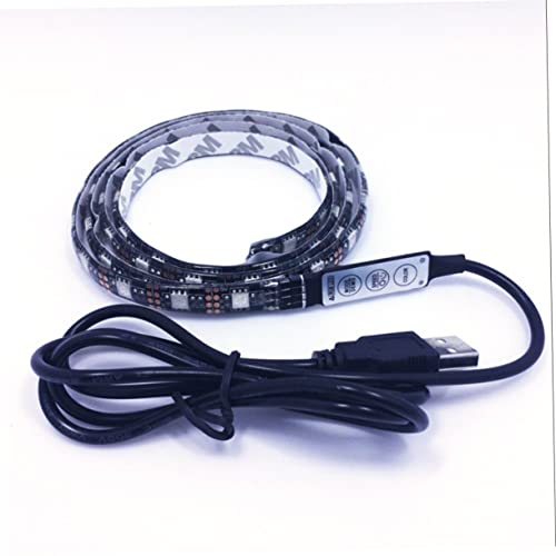 Tira de luz LED USB Unomor RGB impermeable 2M miniatura 3