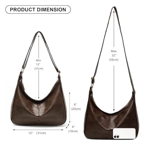 Bolso bandolera vegano suave para mujer miniatura 3