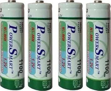 Power Smart Ni-MH AA 1.2V AA 1100mAh BP4 Rechargable Ready to Use Battery