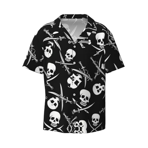 Men's Hawaiian Floral Polyester Linen Button Down Tropical Holiday Beach Shirts