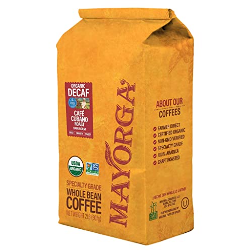Mayorga Coffee Café Cubano Roast 2Lb And Swiss Water Decaf Café Cubano Roast 2Lb Combo Pack #TOP6