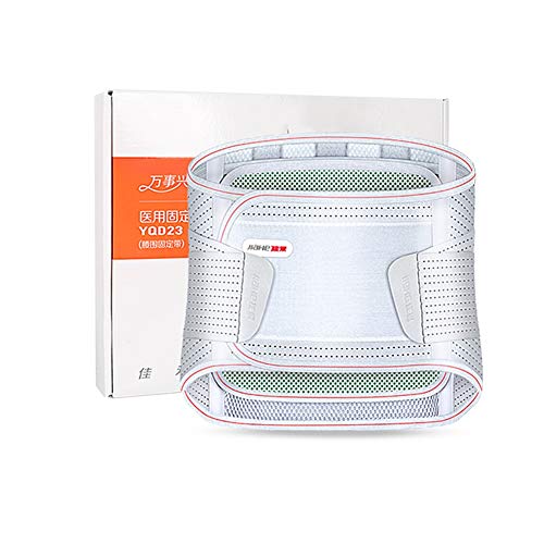 ZFF Soporte Lumbar Cinturón,Apoyo Lumbar Transpirable De Malla Paneles Doble Soporte De...