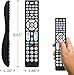 GE Backlit Buttons Universal Remote Control, Samsung TV Remote Control Replacement, Samsung Remote Control for Smart TV, Roku Remote Replacement, Vizio, LG TV, Sony, Apple TV, 8-Device, Black, 37123
