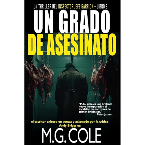 UN GRADO DE ASESINATO Audiolibro Por M.G. Cole arte de portada