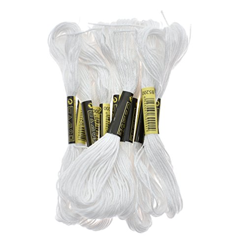 Hongma 12 pcs Fil Broderie Point de Croix Couture Artisanal Cover