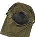 OAREA Balaclava Hat Full Face Tactical Mask Neck Cover Sunscreen Cap for CS Games Hunting Ski Cycling(OD)