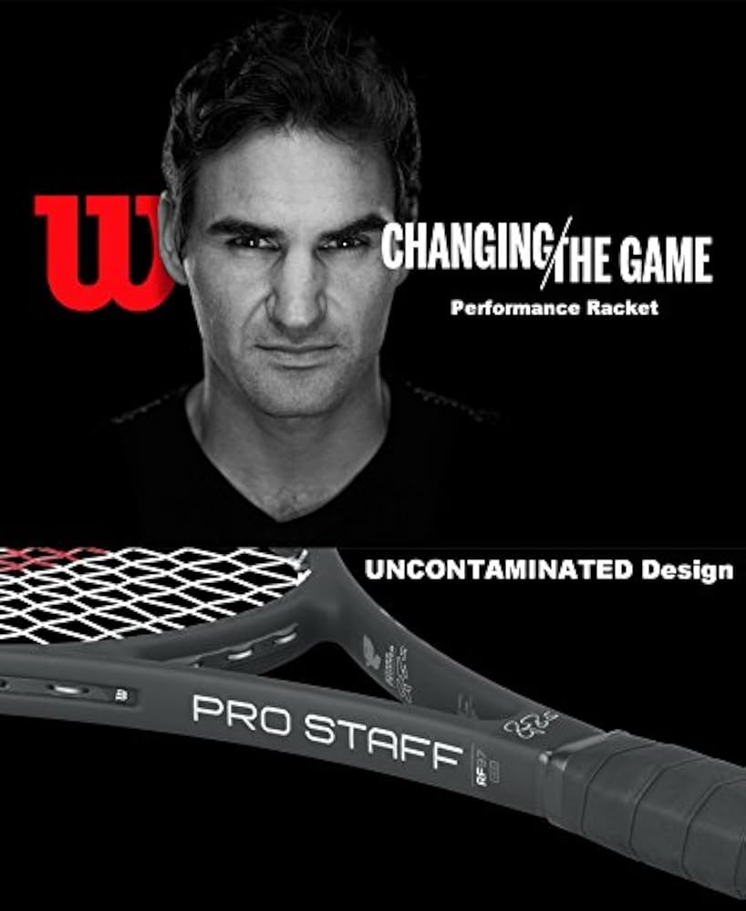 Amazon | 【フェデラー使用モデル】ウィルソン 2017 プロスタッフ RF