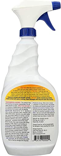 Orange Guard Natural Organic Home Pest Control Spray, Bug Repellent And Killer For Ants, Roaches, Fleas, Water Based Indoor And Outdoor Bug Spray With Number 1 In Service Tissue Pack, 32 Fl Oz, 2 Pack #TOP2